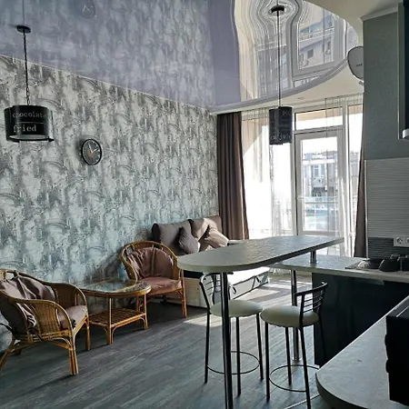 Appartamento элитная в аркадии с видом на море 26 жемчужина